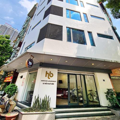 Hb Serviced Apartment - 12 Tran Quy Kien Hanoi Eksteriør billede